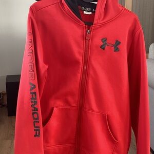 Under Armour Kids Red Hoodie